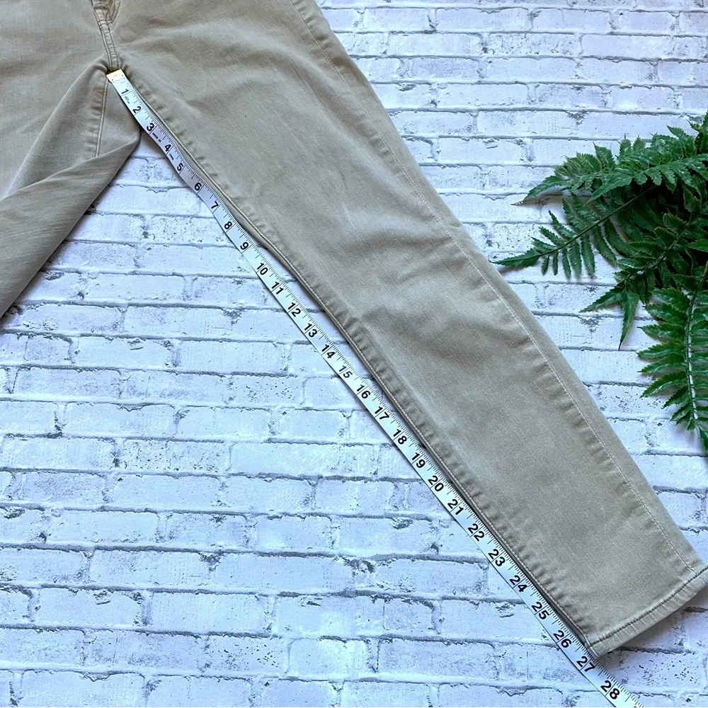 Seven 7 For All Mankind Women’s Skinny Ankle Jeans Tan Brown Size 28 Trendy Fall - Picture 10 of 14